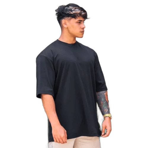 Camiseta Oversized Masculina 100% Algodão