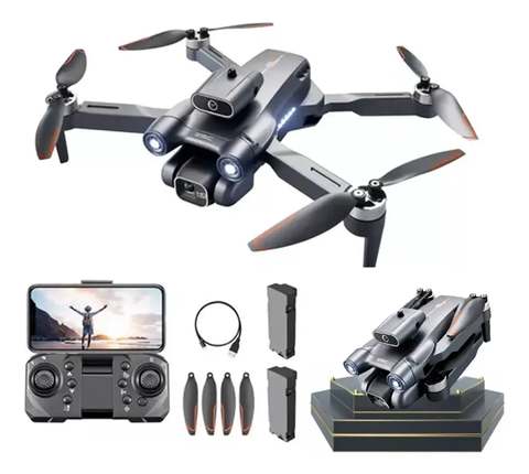 Drone Ls-s1s Max Câmera 4k Motores Sem Escova Com 2 Baterias