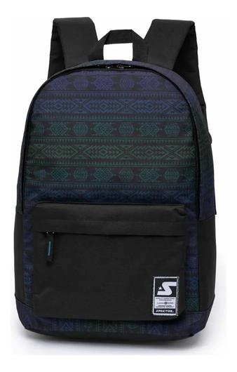 Mochila Urbana Spector Poliéster Preto Zíper Reforçada