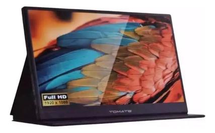 Monitor Portátil Full Hd 15.6 Notebook, Celular, Games C/ Cor Preto