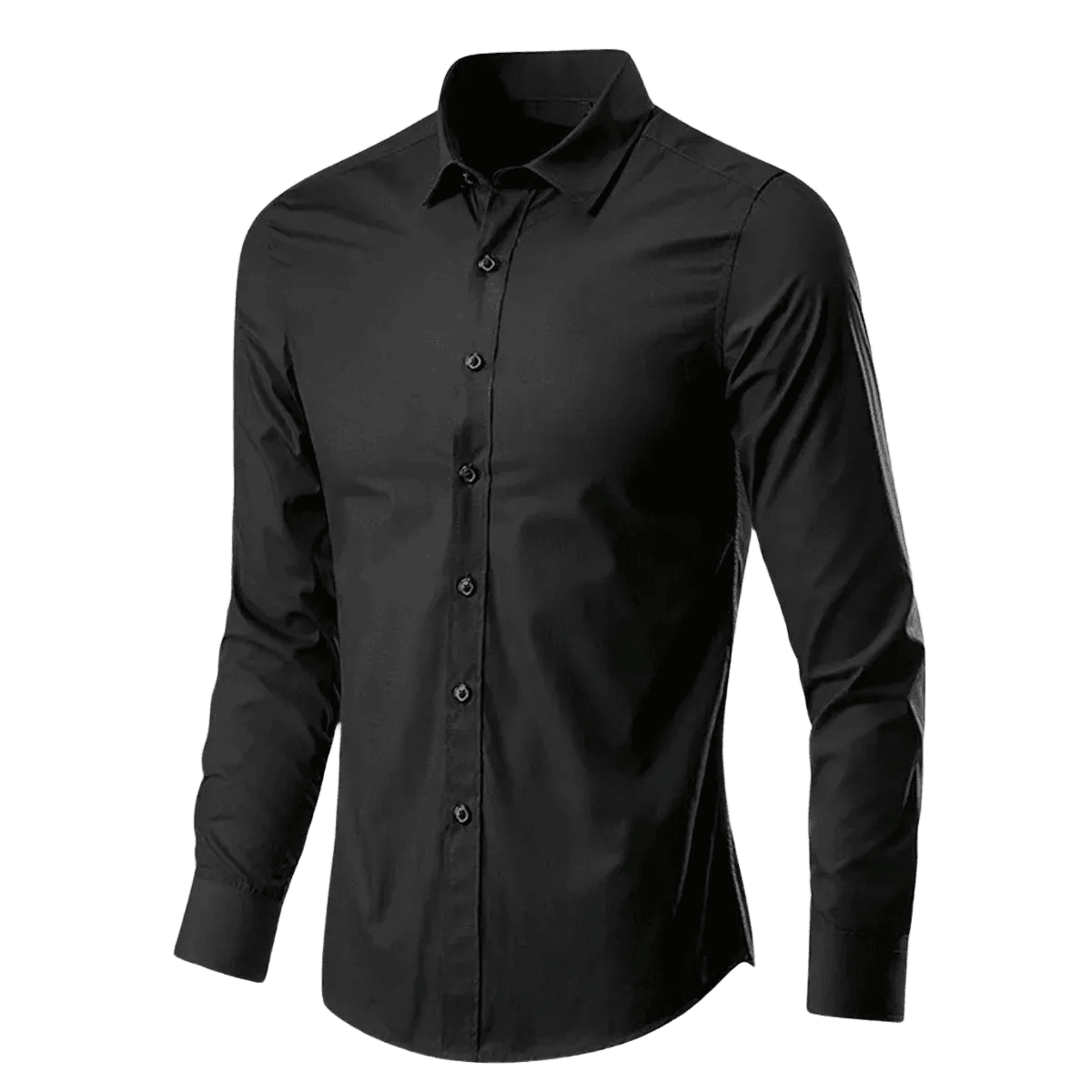 Camisa Social Manga Longa Slim Fit Masculina Clássica
