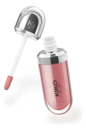 Gloss Hidratante 3D Hydra Kiko Milano Cor 35 Lilás Efeito Brilhante