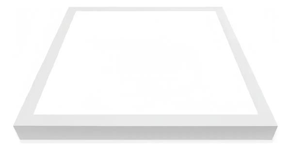 Plafon Painel Led Sobrepor Luminária De Teto 36w 40x40 6500k