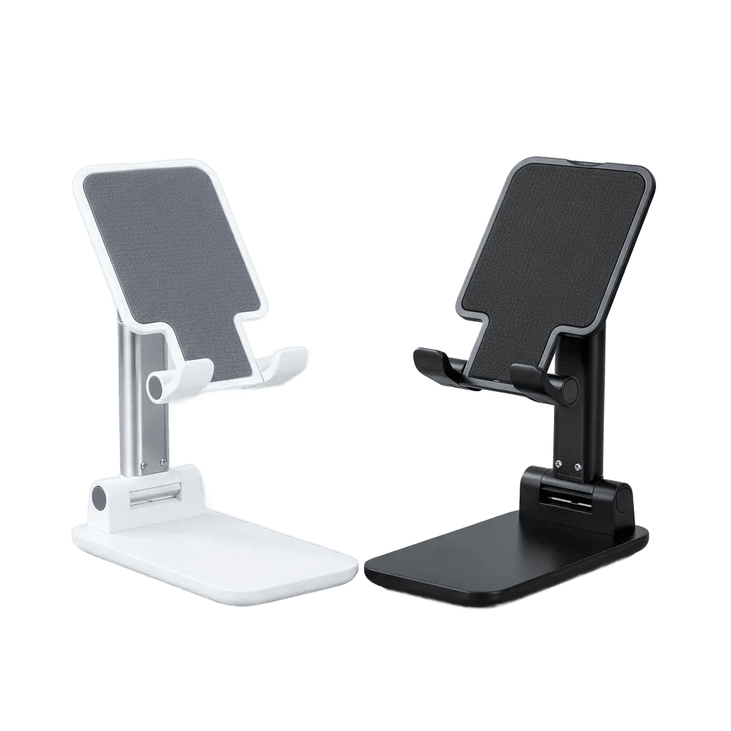 Kit 2 Suporte Mesa Universal Para Smartphone Tablet Portátil