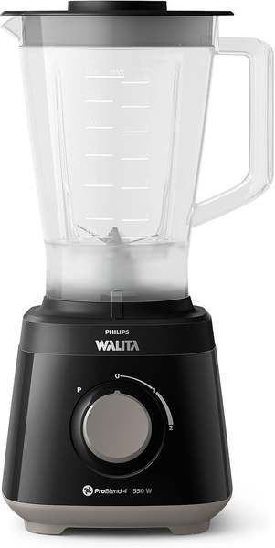 Liquidificador Daily Philips Walita Preto, 550W, 110v - RI2110/90