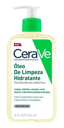 Óleo de Limpeza Facial Hidratante Para Pele Seca e Atópica CeraVe 236ml