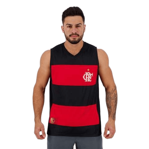 Imagem do produto Regata Regata Flamengo Hoop CRF Masculina BrazilineMasculino na loja Amazon