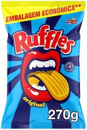 Batata Frita Ondulada Original Ruffles Pacote 270g