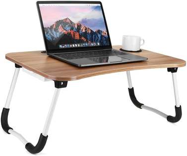 Mesa Portátil Para Notebook Suporte Cama Sofá Ma, Cor Aleatório