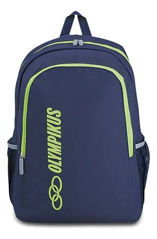 Mochila Casual Olympikus Essential Marinho/lime