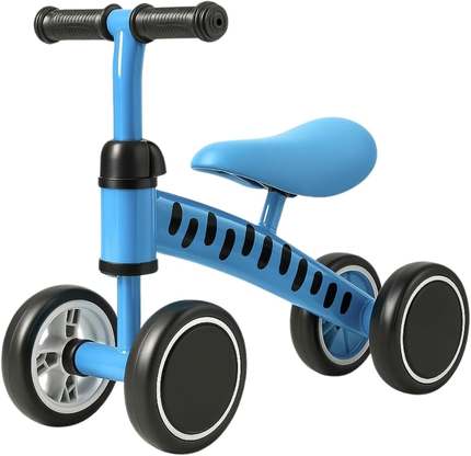 Bicicleta de Equilibrio Andador Infantil sem Pedal para Crianças (Azul)