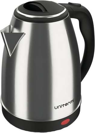 Chaleira Elétrica, 1,8L, Aço Inoxidável, Prateado, 1200W, Base Giratória 360°, Desligamento Automático, 127V