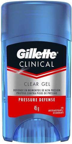 Gillette, Desodorante Gel Clinical Pressure Defense, 45G