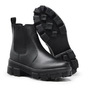 bota-coturno-feminina-tratorada-tendencia-blogueira-inverno-chasea - Imagem
