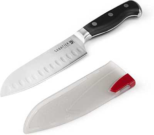 faca-santoku-forjada-de-aco-inoxidavel-com-bainha-de-autoafiacao-sabatier-edgekeeper-127-cm - Imagem