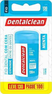 fio-dental-leve-130-metros-pague-100m-expansivo-dentalclean - Imagem