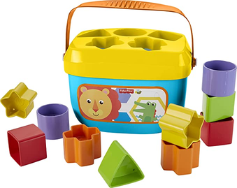 fisher-price-balde-primeiros-blocos-multicolorido - Imagem