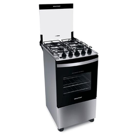 Fogão Brastemp 4 Bocas Inox Bfo4nbr - Bivolt
