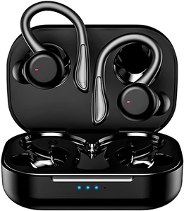fone-de-ouvido-bluetooth-com-microfone-e-cancelamento-de-ruido-ativo-4leader-a-prova-dagua-e-com-ate-20-horas-de-reproducao-melhor-escolha-para-esportes-e-atividades-ao-ar-livre-preto - Imagem