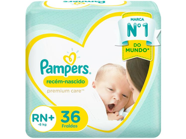 fralda-pampers-premium-care-rn-ate-6kg-36-unidades - Imagem