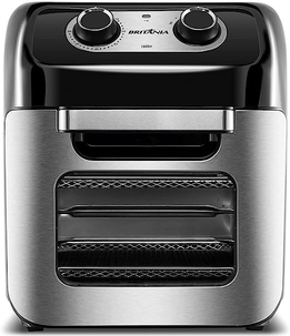 fritadeira-air-fryer-britania-oven-12-litros-1800w-220v - Imagem