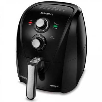 fritadeira-eletrica-sem-oleo-air-fryer-mondial-family-afn40fb-4-l - Imagem