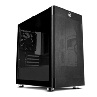 gabinete-gamer-mancer-goblin-lateral-de-vidro-com-1-fan-preto-mcr-gbn-bk01 - Imagem