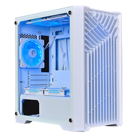 gabinete-gamer-rise-mode-x1-mid-tower-atx-lateral-em-vidro-temperado-branco-rm-x1-01-fw - Imagem