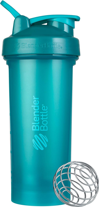 garrafa-coqueteleira-classica-v2-para-shakes-de-proteina-e-pre-treino-800-ml-azul-petroleo - Imagem