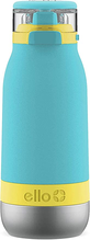 garrafa-de-agua-infantil-ello-emma-aco-inoxidavel-com-isolamento-a-vacuo-e-canudo-antimicrobiano-400-ml-sky - Imagem