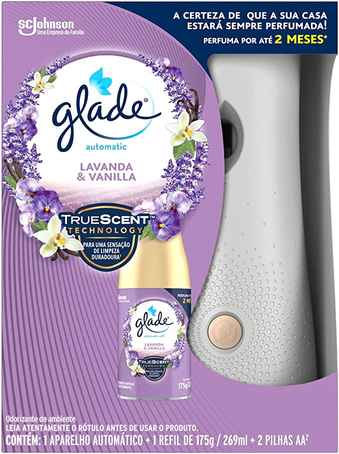 glade-aromatizador-de-ambiente-automatico-aparelho-refil-lavanda-baunilha-269ml - Imagem