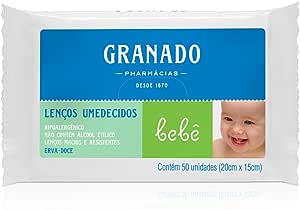 granado-lenco-umedecido-bebe-erva-doce - Imagem