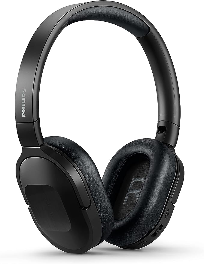 headphone-philips-bluetooth-on-ear-com-isolamento-acustico-ativo-noise-cancelling-microfone-e-energia-para-25-horas-na-cor-preto-tah6506bk00 - Imagem