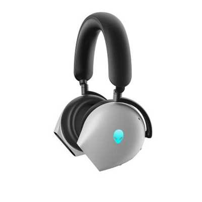 headset-gamer-sem-fio-alienware-tri-mode-aw920h-lunar-light-dell - Imagem