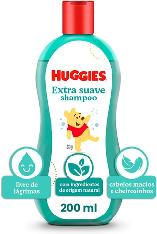 HUGGIES Shampoo Infantil Huggies Extra Suave - 200Ml