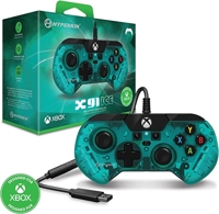 hyperkin-x91-ice-wired-controller-for-xbox-series-x-s-xbox-one-windows-1011-officially-licensed-by-xbox-aqua-green - Imagem