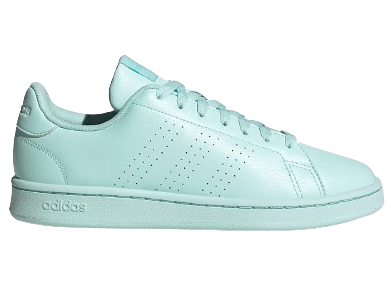 tenis-adidas-advantage-feminino-verde-agua - Imagem