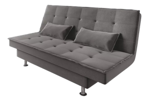 sofa-cama-3-lugares-casal-premium-suede-velvet-bege - Imagem