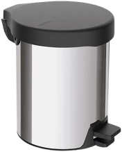 lixeira-com-pedal-new-tramontina-em-aco-inox-com-acabamento-polido-5-l-2u14 - Imagem