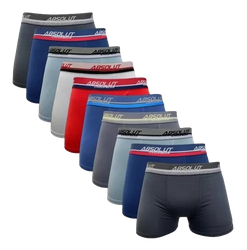 kit-10-cuecas-box-boxer-microfibra-original-qualidade - Imagem