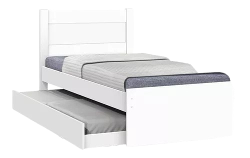 bicama-c-cama-auxiliar-bibox-solteiro-prisma-branca-oferta - Imagem