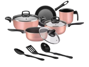conjunto-de-panelas-teflon-elegan-8-pecas-marpal-rosa - Imagem