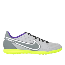 chuteira-society-nike-tiempo-legend-club-cinza - Imagem