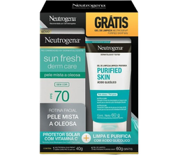 promopack-compre-neutrogena-sun-fresh-derm-care-fps-70-sem-cor-e-ganhe-gel-de-limpeza-neutrogena-purified-skin-60g - Imagem