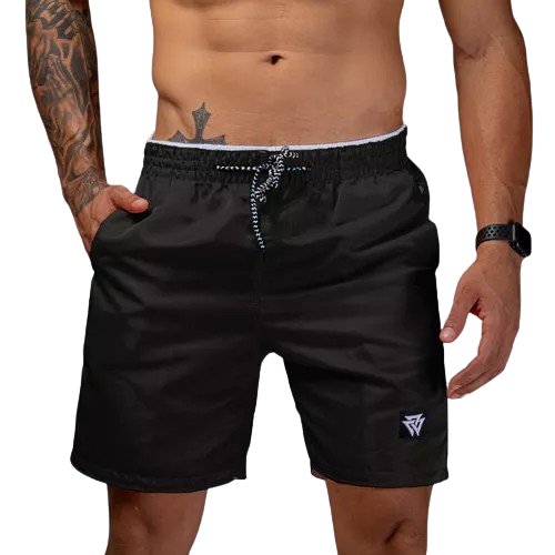 kit-4-short-praia-masculino-bermuda-tactel-academia-corrida - Imagem