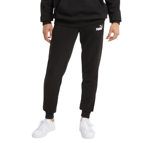 calca-moletom-puma-essential-slim-tr-masculina-preto - Imagem