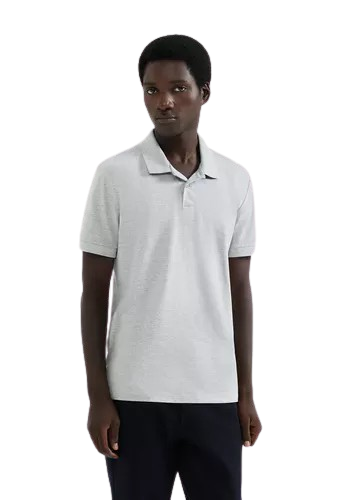 Camisa Polo Básica Masculina Manga Curta Em Piquet Hering