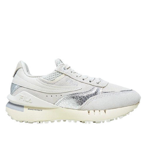 tenis-fila-renno-vintage-ii-feminino-brancobege - Imagem