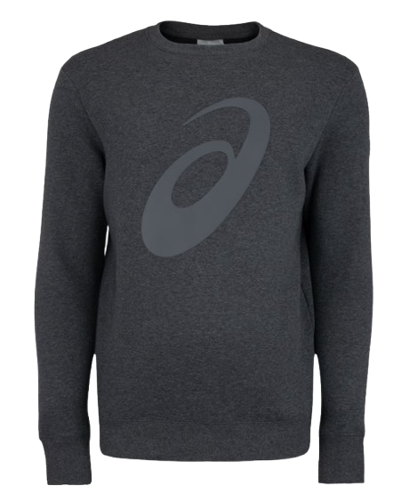 blusao-masculino-asics-sem-capuz-moletom-careca-com-espiral - Imagem