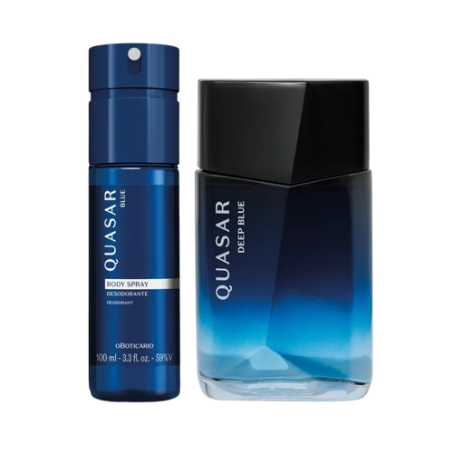 combo-quasar-deep-blue-desodorante-colonia-100ml-body-spray-100ml - Imagem